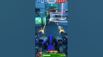 Mech Arena | Eclipse with Minigun 12 | 10 Kills on Site 313 #mecharena #gaming