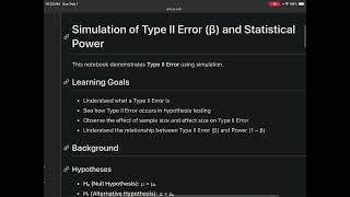 Celebrity Simulation of Type II Error (β) and Statistical Power - Python | Coding Lab | Statistics Lab Profile
