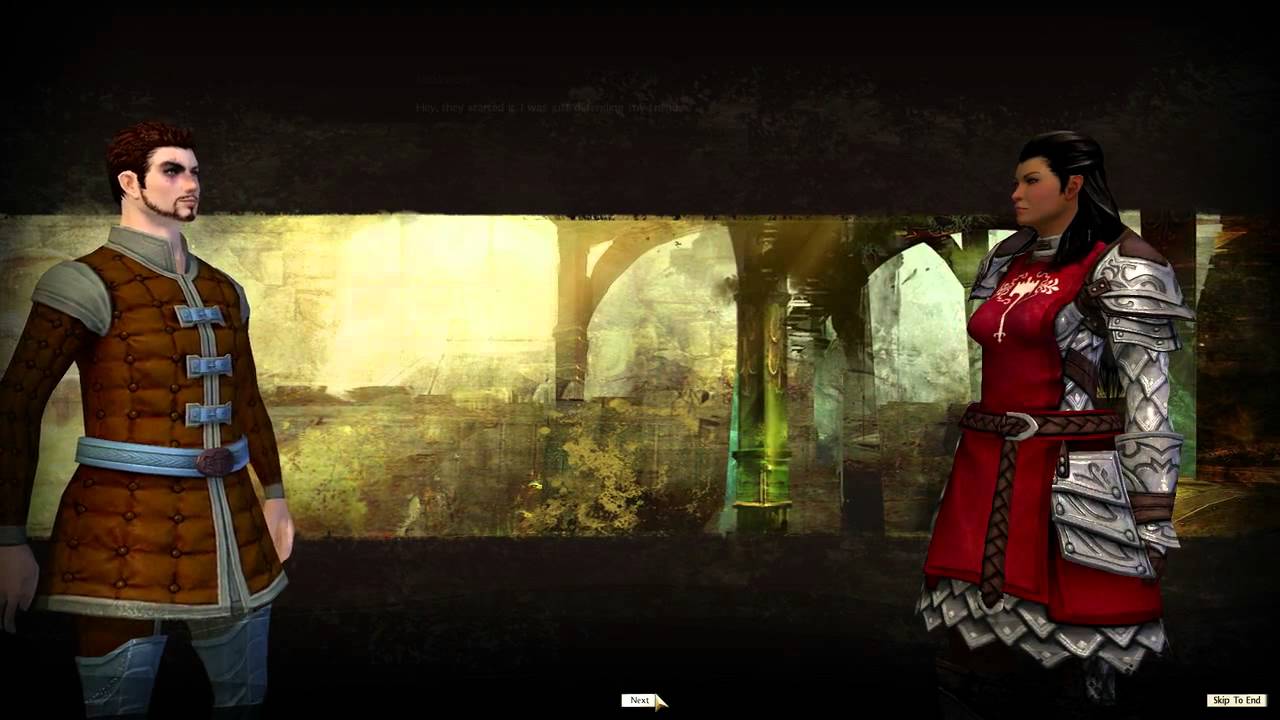 Guild Wars 2 -  Human Thief Gameplay (First 5 levels)