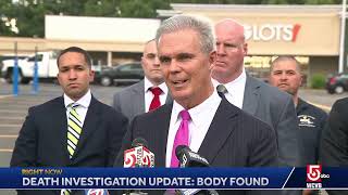 Death investigation update: Officials will provide new information about a body found near a cent…