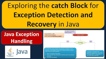 Exploring the catch Block for Exception Detection and Recovery in Java | Java Exception handling