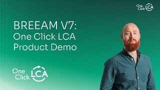 One Click LCA BREEAM V7 Product Demo screenshot 4