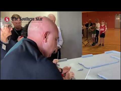Ballots arriving in