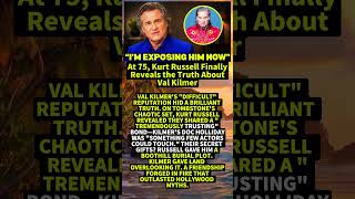 At 75, Kurt Russell Finally Reveals the Truth About Val Kilmer #shorts #viral