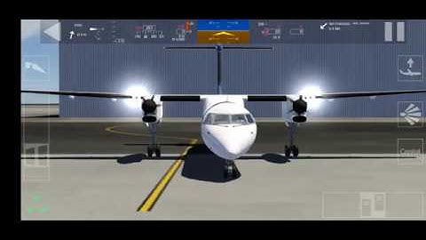 [Aerofly FS 2020 Mobile] Dash-8 Q400 Power and Engine Quick Startup