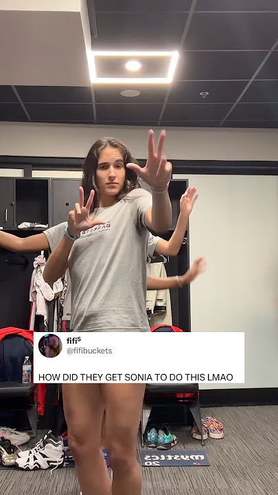 The Mystics went off and they got Sonia in the TikTok 🙌