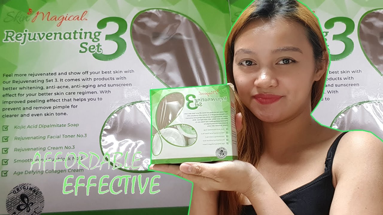 Skin Magical Rejuvenating Set 3 How To Use