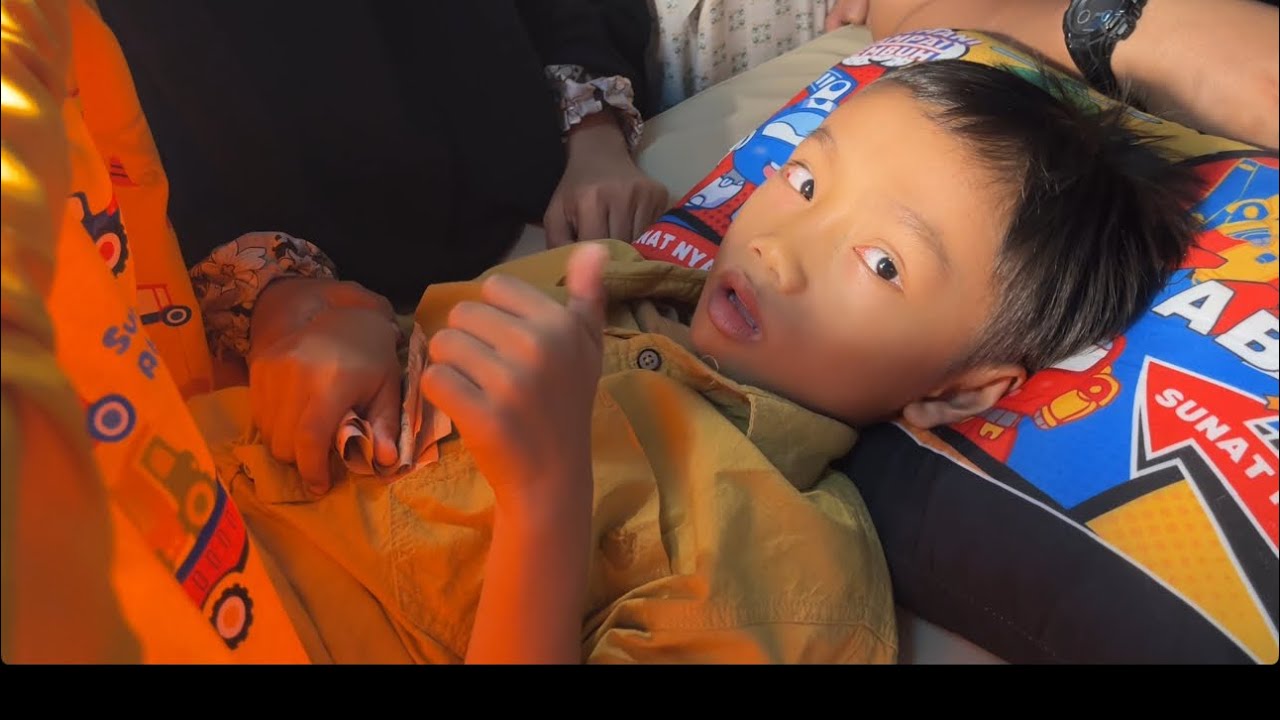 Alhamdulillah IBRAHIM ZUHAIR ALKHALIFI sunat bersama ABUZA