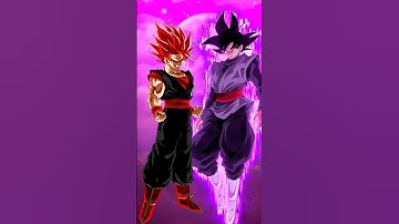 Evil Goku VS Black Goku | Who is strongers | #dbs #short #shorts #anime