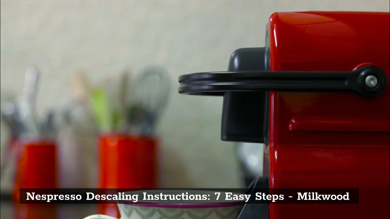 Nespresso Descaling Instructions: 7 Easy Steps - YouTube
