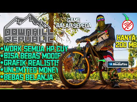 DOWNLOAD & INSTALL DOWNHILL REPUBLIC MOD APK ANDROID VERSI BARU 2022 – GAME SEPEDA GUNUNG OPEN WORLD