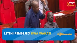 #TBC: LETENI PEMBEJEO KWA WAKATI