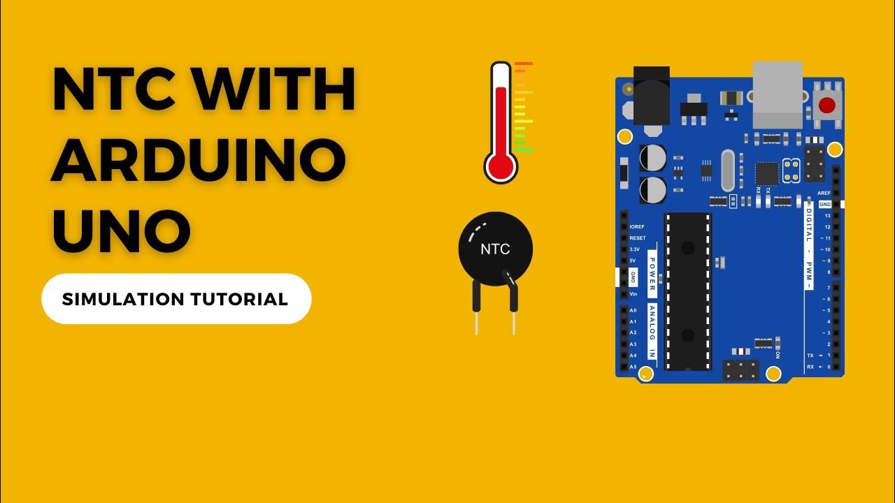 NTC (Temperature Sensor) Simulation with Arduino in Wokwi - YouTube