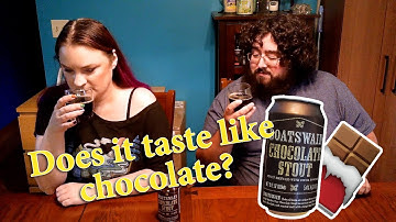 The Thompsons Try Boatswain Chocolate Stout from Trader Joe