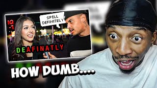 ADULTS With The IQ Of A 5th Grader... Asking DUMB Kids EASY Questions..🤦🏽‍♂️ | REACTION!