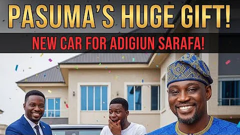 Pasuma just dash me new car: Adigun Sarafa expressed gratitude