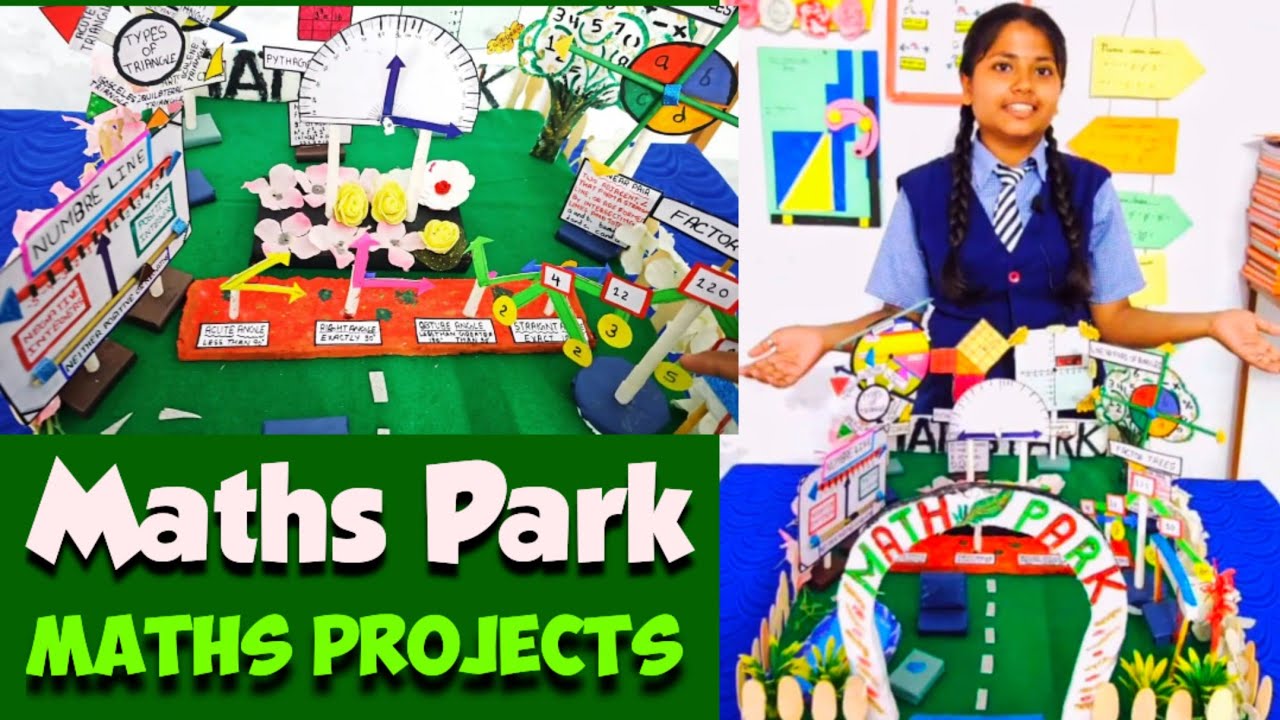 Проект по математике для 8, 9 и 10 классов | Математический парк | Простой и креативный математич...