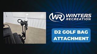 Evolution D2 Golf Bag Attachment | Easy Installation Guide