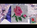 How to make 3d origami Flower Painting