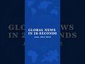 Global News in 20 Seconds - Tuesday, June 10th, 2025