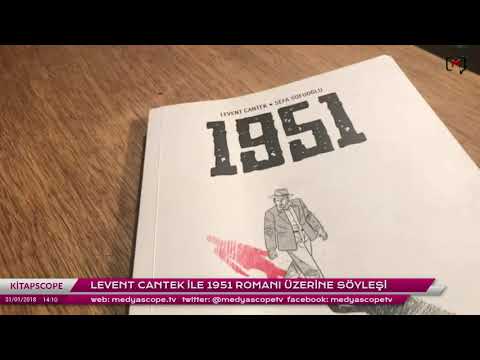 Kitascope: Levent Cantek ile 1951 romanı üzerine söyleşi