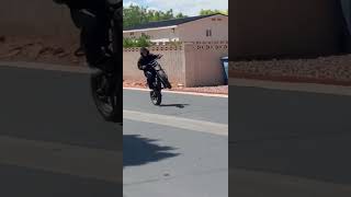 Some wheelies #tst  #ebike #surron #wheelie #bikelife #talaria #starky #pedals