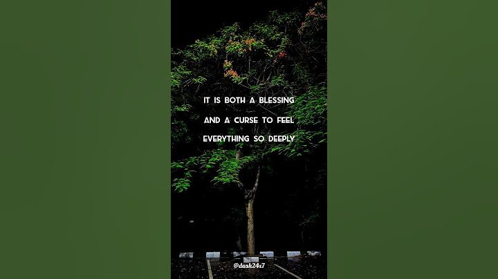“It is both a blessing and a curse to feel everything so deeply” #shorts #trendingshorts