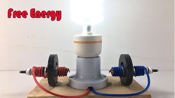Awesome Free Energy Generator Coil Self Running Using By  Spark Plug With Magnet 100%