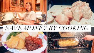 SHELFCOOKING CHALLENGE! COOK AT HOME WITH ME TO SAVE MONEY! SAVING MONEY ON GROCERIES by TheSimplifiedSaver 10,565 views 3 months ago 16 minutes