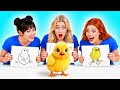 絵がうまいのはどっち？ | クールなクリエイティブハック Multi DO Smile