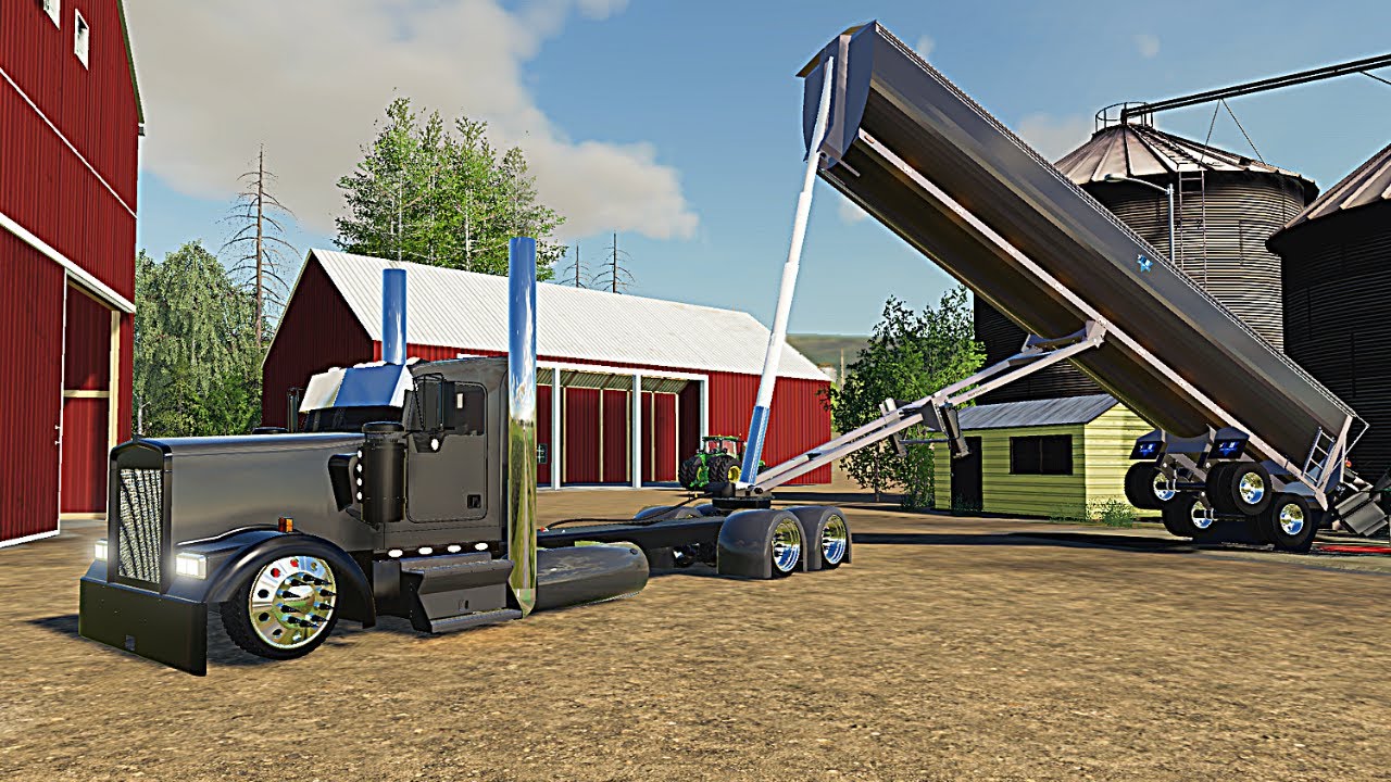 mac frameless dump trailer mod for farming simulator 2017