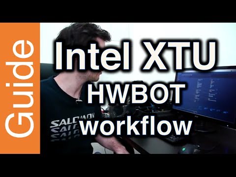 인텔 XTU (Extreme Tuning Utility) 비디오 방법 (HWBOT)