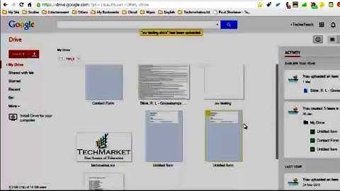 Convert Word to Pdf using Google Drive