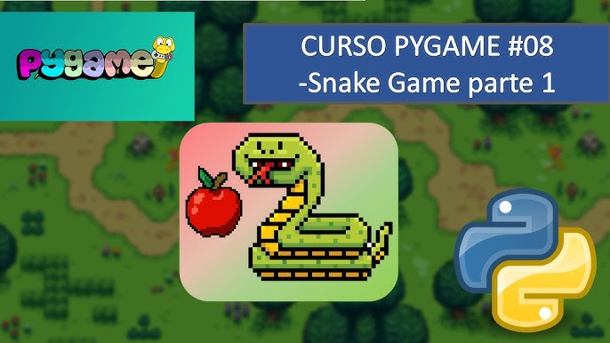 Jogo Snake em Python - Criando o Jogo da Cobrinha com PyGame