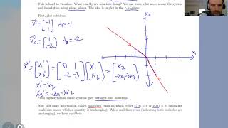 Section 3.5 Two Dimensional Systems and Their Vector Fields/Phase Planes - Part 1