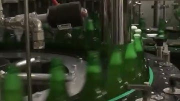 Beer bottle defoaming