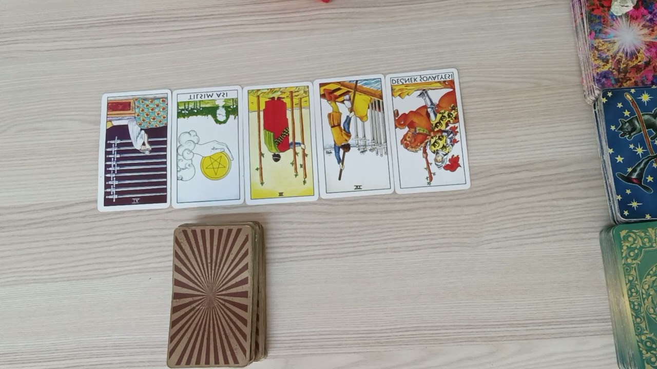 اموزش چیدمانهای پنج تایی#اموزش #فالتاروت#فال#فارسی تاروت#چیدمان