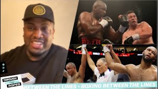 DEAN WHYTE REACTS TO JOSEPH PARKER CALLING OUT DILLIAN WHYTE! ANALYSES WARDLEY VS CLARKE DRAW!