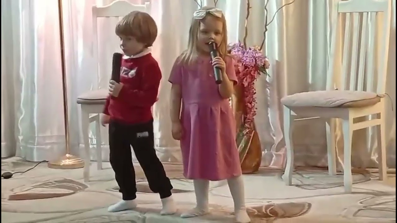 #А ты меня любишь? Поют дети Агния и Михаил. #8е марта, #женский день
