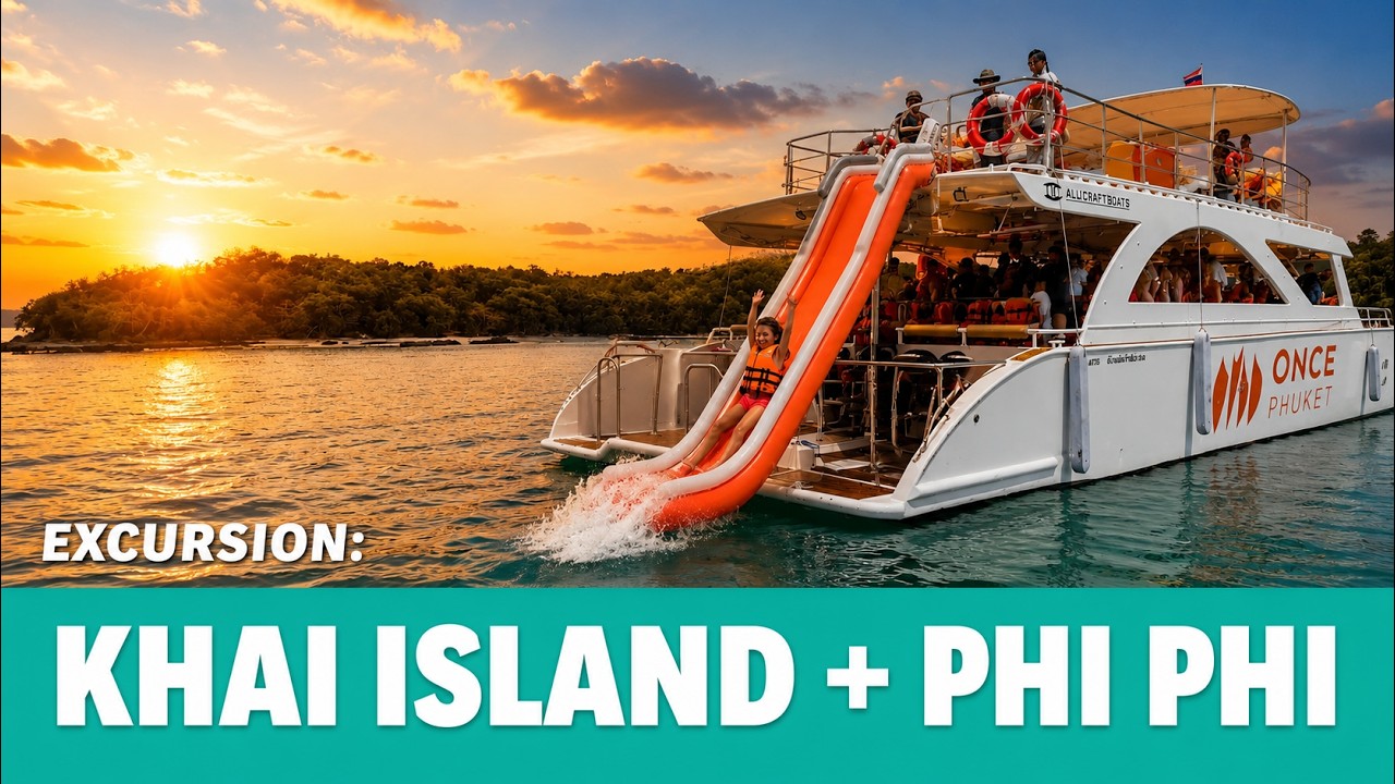 Koh Khai, Koh Phi Phi, and Koh Maiton Island Tour by Catamaran 2026