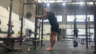 Banded Knee Extension demonstration