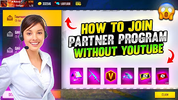 How To Join Free Fire Partner Program Without Youtube Channel | How To Join Partner Program