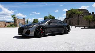 Audi RS7 Sportback 2021-Forza Horizon 5 (Steering Wheel + Shifter) Game play