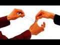 How to Do Rubber Band thru Thumb Trick | Magic Tricks