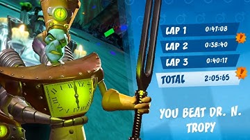 Crash Team Racing - DEEP SEA DRIVING [2:22] N TROPY Time Trial Guide (Nitro-Fueled)