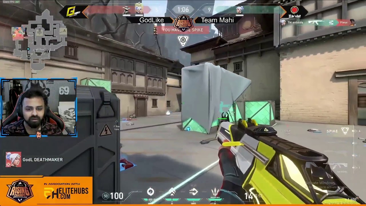 @8bitBinks69 reacts to 1v3 clutch by TM Antidote against Godlike. ft @Antidote 