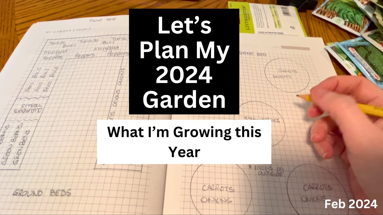 Let's Plan a Garden | Garden Prep | 2024 - YouTube