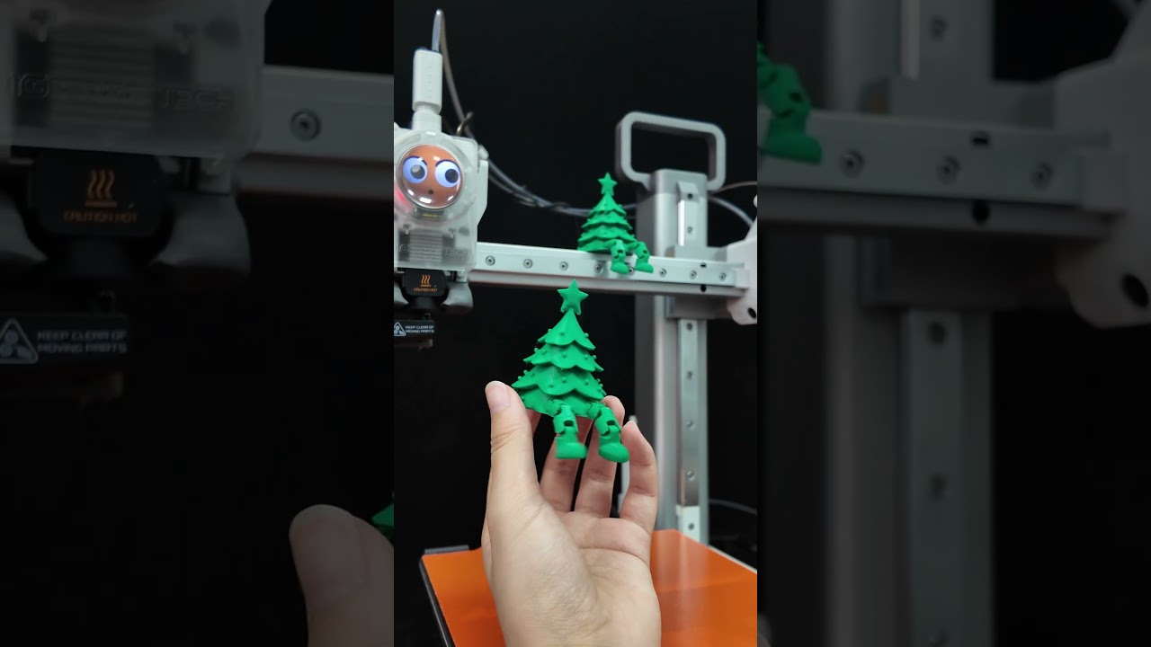 🎄 Thinking about how to build the Christmas vibe?Why not print it with CryoGrip Pro BuildPlate 
