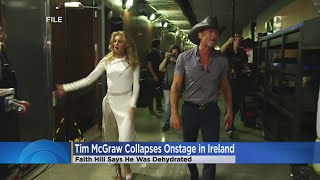Tim McGraw Collapses On Stage; Faith Hill Responds