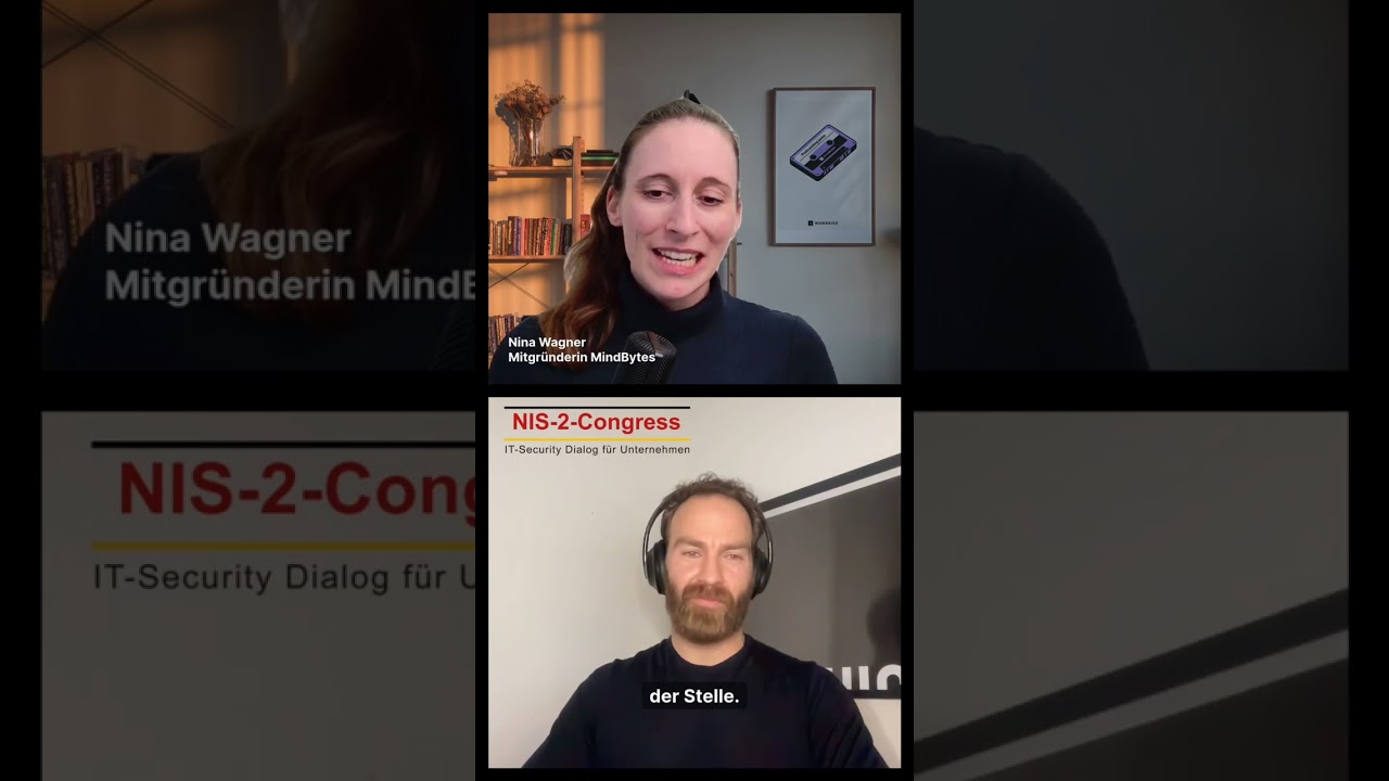 NIS-2-Congress | Kurz-Interview (Podcast) Vol. 11 | Nina Wagner & Nicholas Peters
